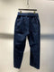 MAISON MILL / BELTED DENIM TROUSERS / INDIGO
