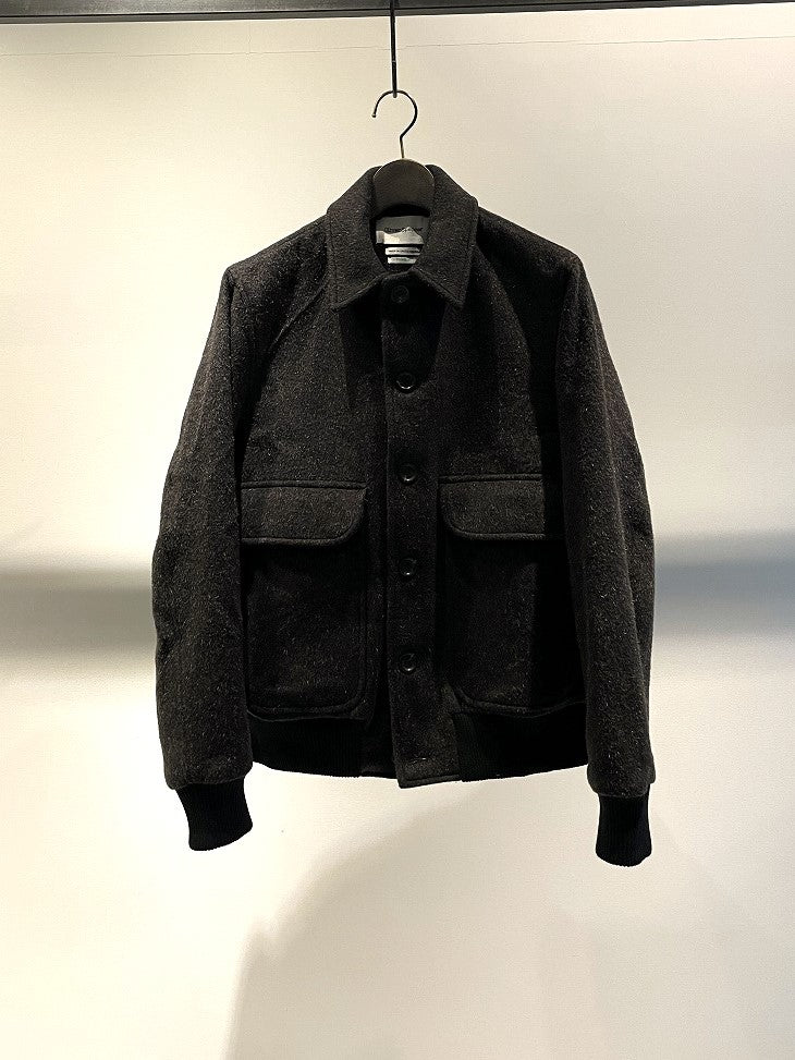 OLIVER SPENCER / LINFIELD BOMBER JACKET / BROWN