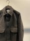 OLIVER SPENCER / LINFIELD BOMBER JACKET / BROWN