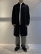 OLIVER SPENCER / GRANDPA COAT CORUROY / NAVY