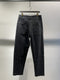 SYNGMAN CUCALA / TAPERED DENIM PANTS / USED BLACK