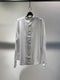 SYNGMAN CUCALA / ASYMMETRIC SHIRTS LONG SLLEVE / WHITE
