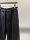 RAINMAKER / FRENCH TWILL DOUGI PANTS / NAVY