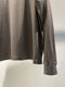 RAINMAKER / WASHABLE WOOL CREW NECK SHIRT / TAUPE