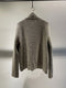 SYNGMAN CUCALA / ZIP UP KNIT JACKET / STONE