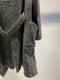 SYNGMAN CUCALA / MIDI TWEED COAT / GREY MELANGE