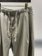 SYNGMAN CUCALA / CROPPED WIDE EASY TROUSERS / STONE