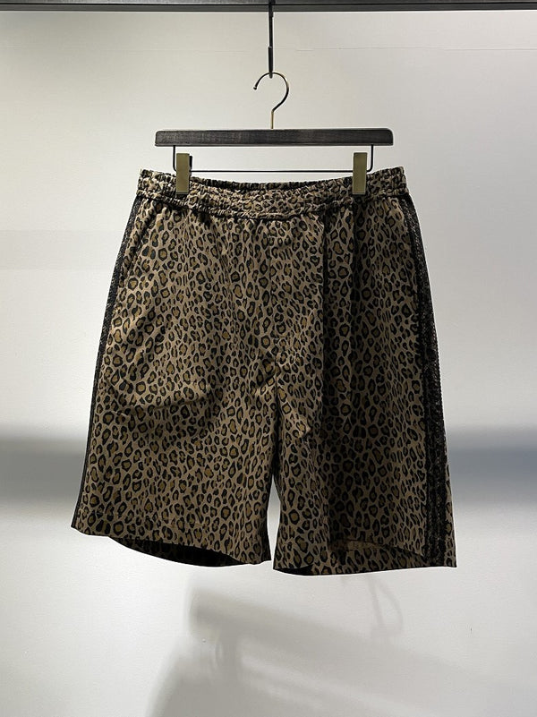 MAISON MILL / SIDE LINE SHORT PANTS / LEOPARD