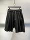 SYNGMAN CUCALA / LOW CROTCH SHORT PANTS / BLACK