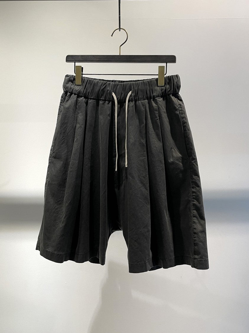 SYNGMAN CUCALA / LOW CROTCH SHORT PANTS / BLACK