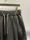 SYNGMAN CUCALA / LOW CROTCH SHORT PANTS / BLACK
