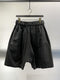 SYNGMAN CUCALA / LOW CROTCH SHORT PANTS / BLACK