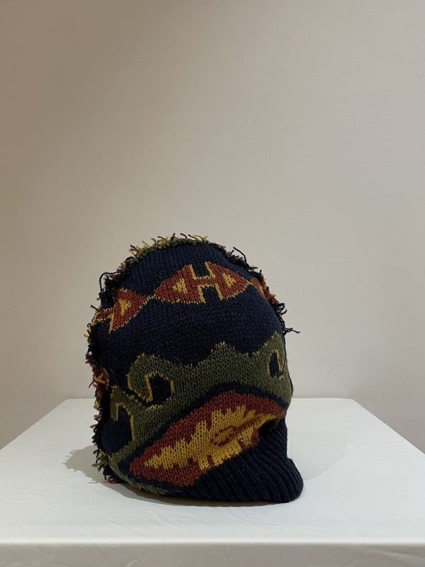MARC POINT / JACQUARD CAP / BLACK