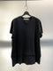 SYNGMAN CUCALA / DOUBLE LAYER T-SHIRT / BLACK