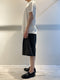 SYNGMAN CUCALA / LOW CROTCH SHORT PANTS / BLACK