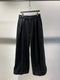 RAINMAKER / EASY HAKAMA TROUSERS / BLACK