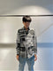 WAXMAN BROTHERS / REGULAR COLLAR SHIRT / MONOCHROME