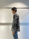 WAXMAN BROTHERS / REGULAR COLLAR SHIRT / MONOCHROME