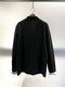 DAUB / RAW EDGE SWEAT CARDIGAN / BLACK