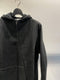 DAUB / HOODED AIX ZIP-UP SWEAT / BLACK