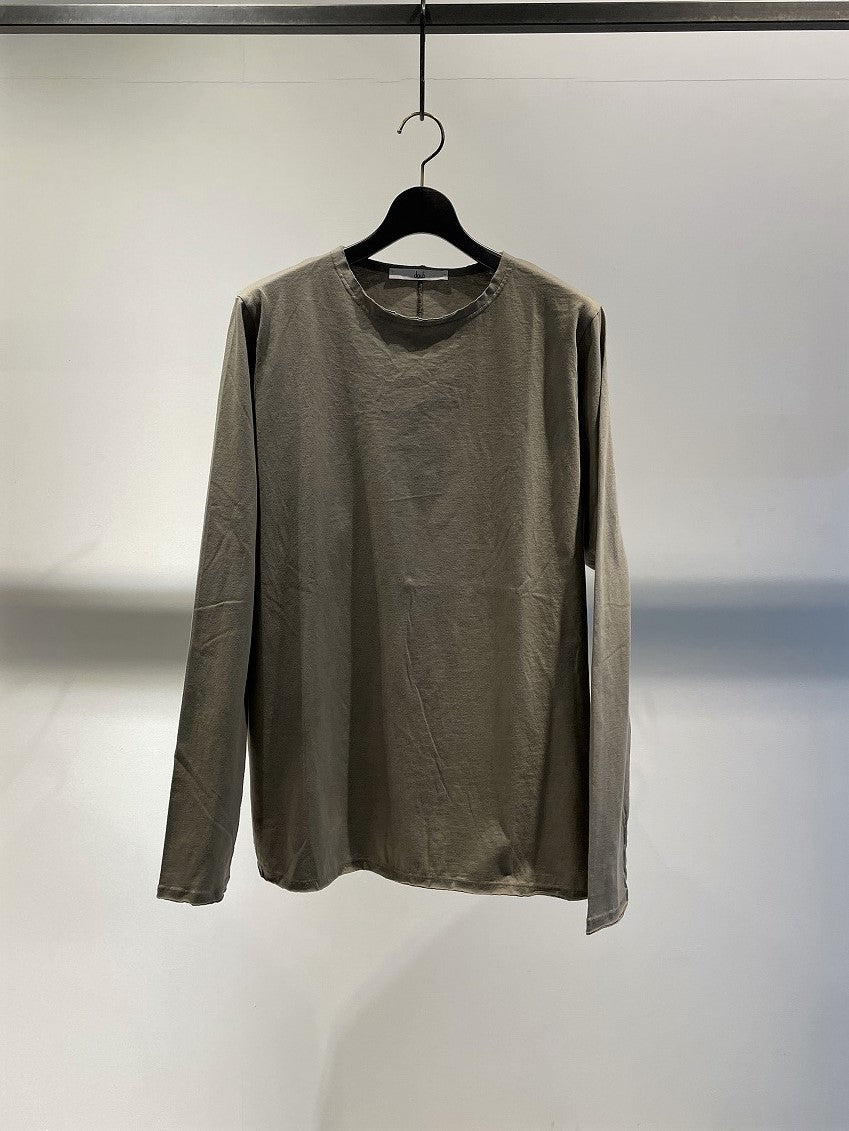 DAUB / LONG SLEEVE T-SHIRT / TAUPE