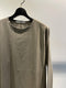 DAUB / LONG SLEEVE T-SHIRT / TAUPE