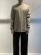 DAUB / LONG SLEEVE T-SHIRT / TAUPE