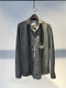 MARC POINT / DETACHABLE COLLAR SHIRT / GREY