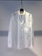 MARC POINT / DETACHABLE COLLAR SHIRT / WHITE