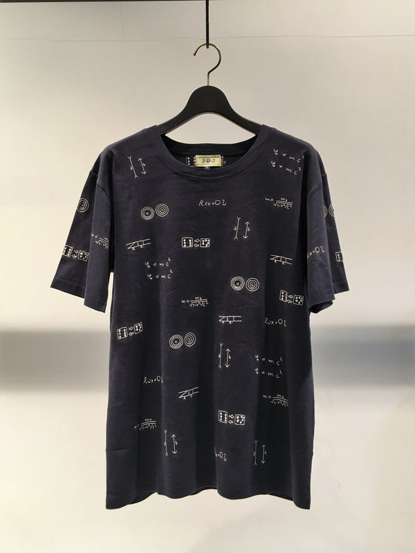 J-B-J / EINSTEIN T-SHIRT / NAVY
