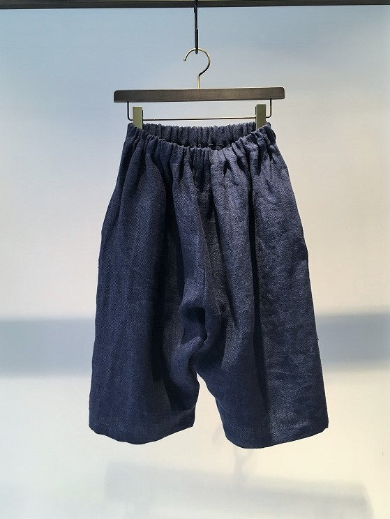 LE VESTIAIRE DE JEANNE / SHORT MIXTE / INDIGO