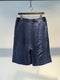 ANTONIO TUO / LINEN SHORTS / BLUE