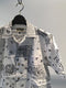 OVERLORD / SHORT SLEEVE SHORT BANDANA PATCHWORK / WHITE
