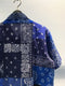 OVERLORD / SHORT SLEEVE SHORT BANDANA PATCHWORK / NAVY