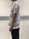 OVERLORD / SHORT SLEEVE SHORT BANDANA PATCHWORK / WHITE