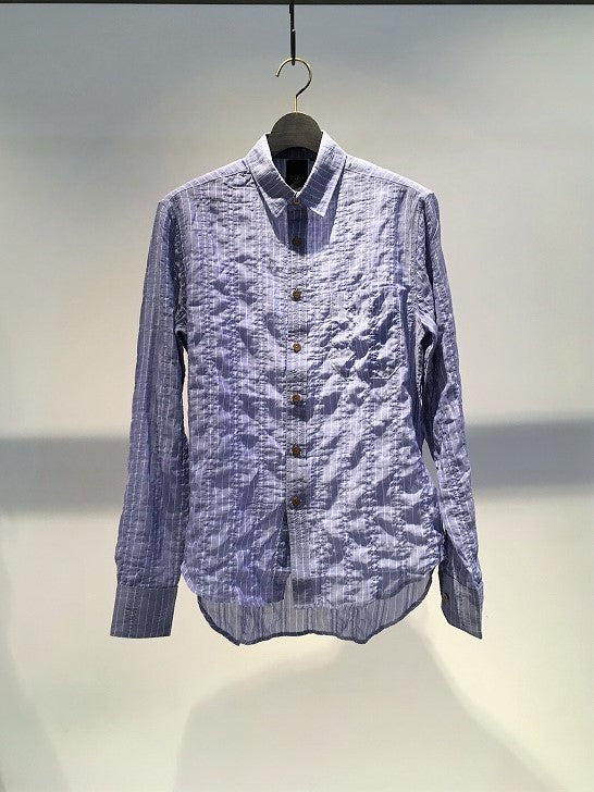 BIRO / EASY STRIPE SHIRT / LIGHT BLUE