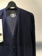 MARC POINT - MARCANDCRAM / COMBINATION CARDIGAN / BLUE