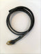 MASTERY / DOUBLE RING LONG BELT BRASS STUDDED / BLACK