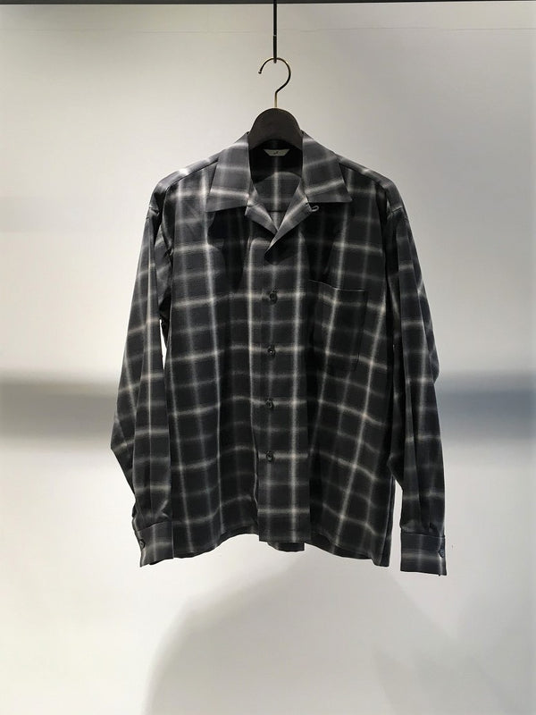 MAISON MILL / OPEN COLLAR SHIRTS / CHECK