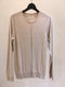AYMARA KNITWEAR / DAMON CREW NECK KNIT / ECRU