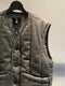 DAVID CATALAN / WOOL QUILTED VEST / GREY