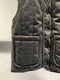 DAVID CATALAN / WOOL QUILTED VEST / GREY
