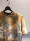 DAVID CATALAN / TIE DYE JERSEY SHORT SLEEVE / CAMEL-GREY