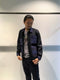 OVERLORD / PATCHWORK VINTAGE WORK JACKET / NAVY