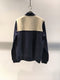 J-B-J / SCRATCH ZIP PULLOVER / NAVY