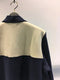 J-B-J / SCRATCH ZIP PULLOVER / NAVY