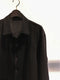 LA HAINE INSIDE US / WOOL OVER SHIRT / BLACK