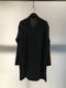 LA HAINE INSIDE US / WOOL OVER SHIRT / BLACK