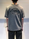 NOURHAGE / EMBROIDERY TEE S/S / GREY