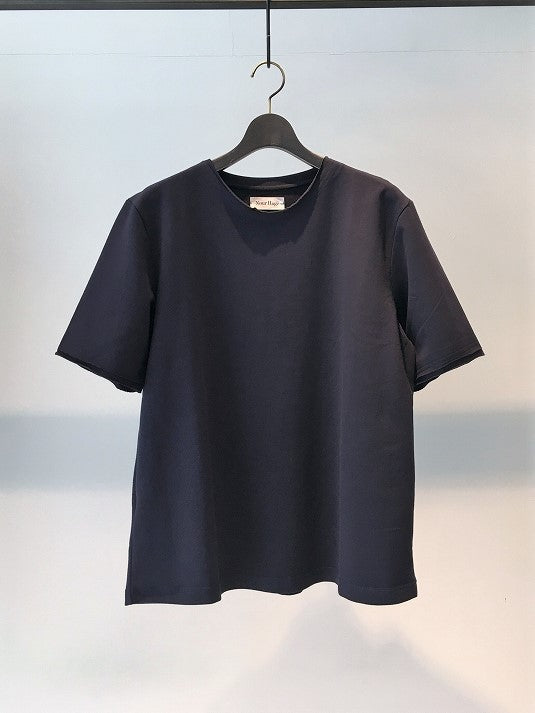 NOURHAGE / PLAIN TEE S/S / AUBERGINE